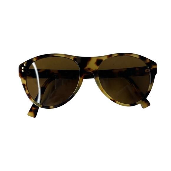 Shauns Wee Earlsferry Sunglasses Leopard / Brown Gradient Lens main image 5